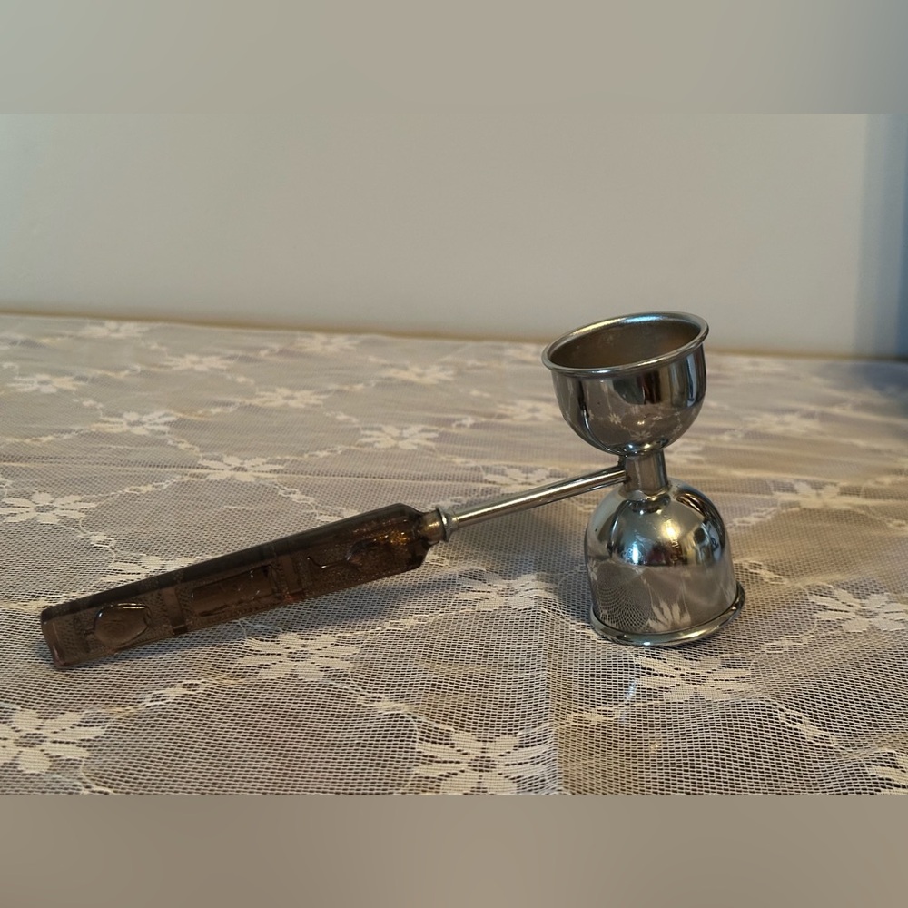 Vintage Double Jigger with Lucite Handle